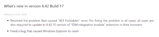 update idm to fix 403 forbidden error