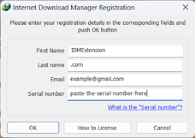 IDM [Internet Download Manager] Serial Number